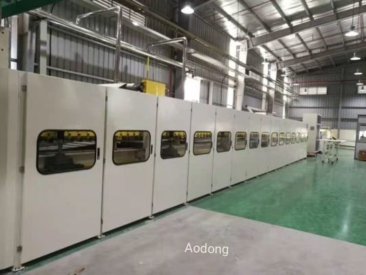 Cartone automatico che rende a macchina singolo Facer macchina di produzione del contenitore di cartone del cartone ondulato nel Vietnam