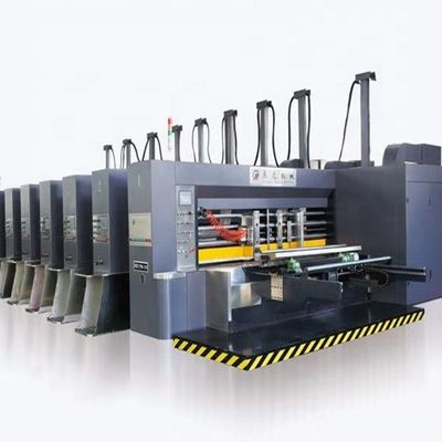 Stampatrice ondulata multifunzionale della scatola, stampatrice di Flexo di 4 colori